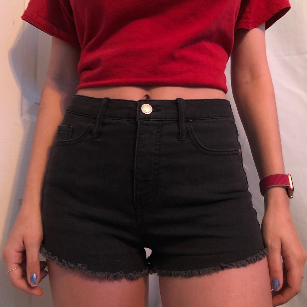 Black Wild Fable Black Jean Shorts
